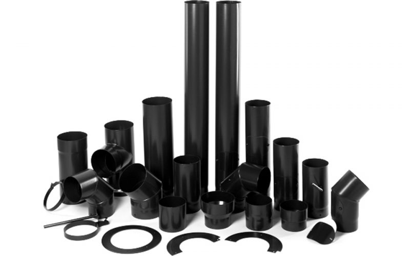 Vitreous flue pipe